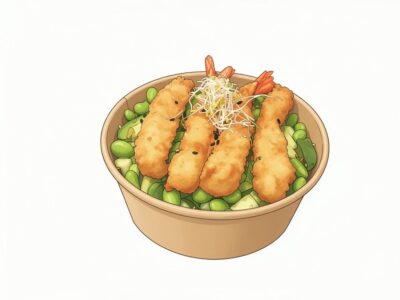 B4. Ebi Tempura Bowl