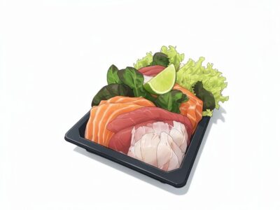 152. Mixed Sashimi 250g ( Lachs, Thunfish und Wolfbarsch)