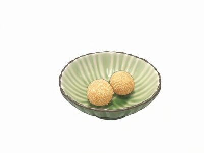 175. Sesambällchen (2 Stück)