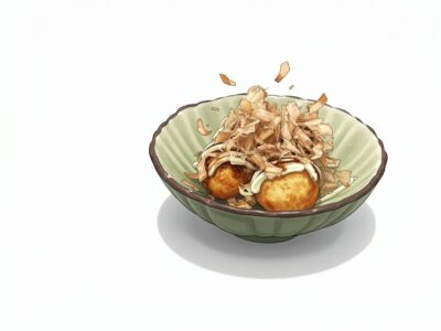 Takoyaki (Oktopusbällchen)