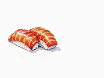 51.Shake Nigiri ( Lachs )