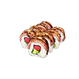 Flambierte Thunfisch Trüffel Roll x 8 St.