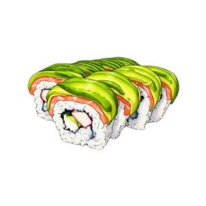 Cali. Lachs Avo Rainbow